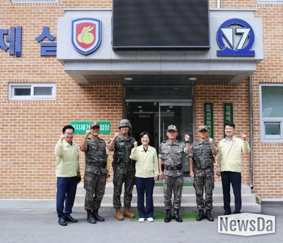 안성시, 올해 재개된 예비군 훈련 격려