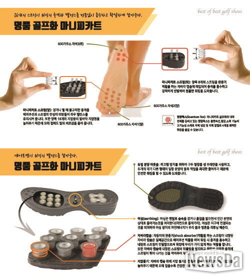 명품수제골프화 마니피카트