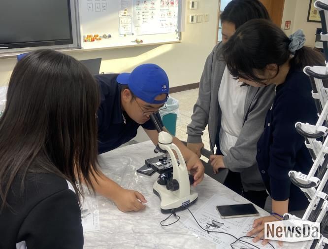 고양 갤럭시 항공학교, 이천 공유학교 과학실험 사진