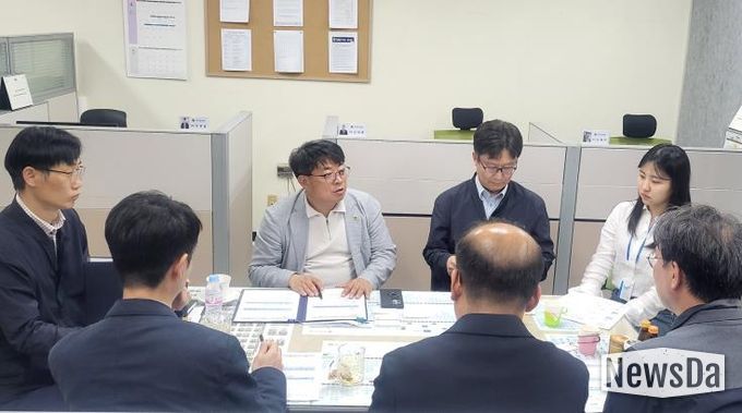 경기도의회 김재훈 의원, 관양고·인덕원 도시개발 정담회 개최