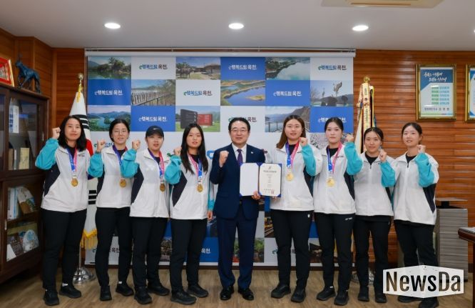 옥천군 실업팀 3관왕 석권