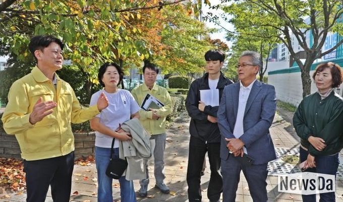 수원시 권선구,  호매실동 ‘새빛만남’ 건의사항 현장방문 실시