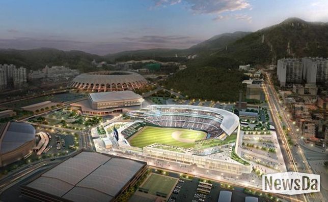 사직야구장 재건축 조감도