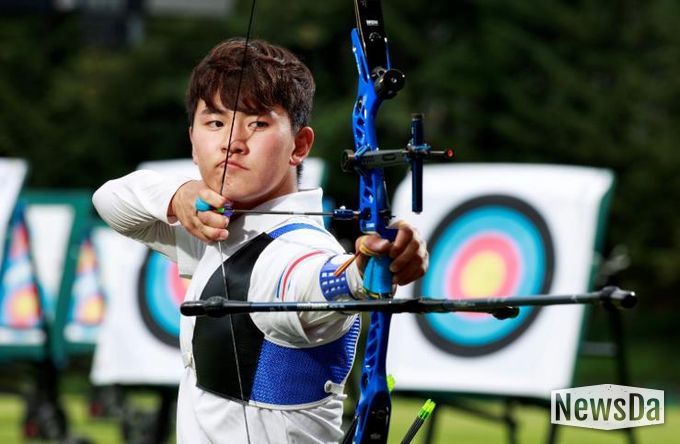 예천군청 김제덕・장지호 선수, 2026 양궁 국가대표 선발-김제덕.