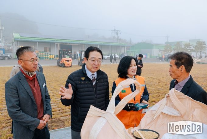 옥천군, 2025년산 공공비축미곡 매입 ‘돌입’