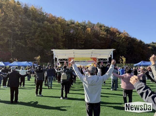 봉화군 물야면, 2025년 물야면민 걷기대회 성황리에 개최
