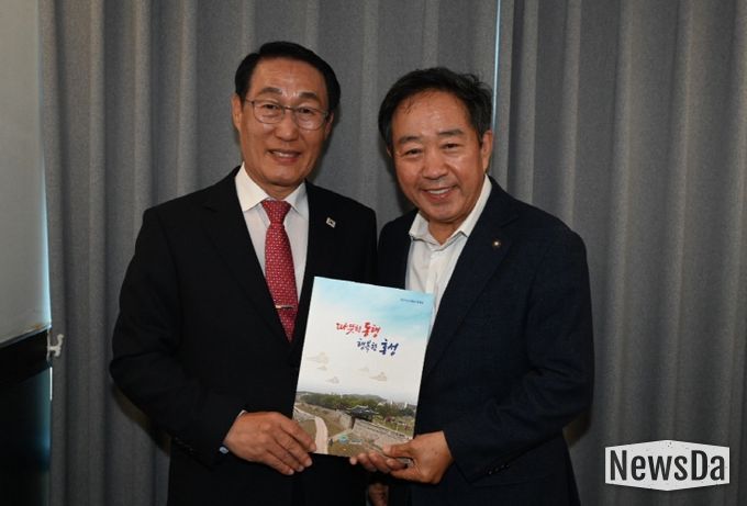 이용록 홍성군수, 주요사업 국비 확보위해 국회 방문