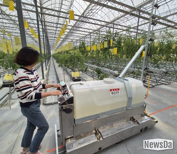 평택시, '농업인 안전을 위한 자동방제 로봇 시범사업' 추진