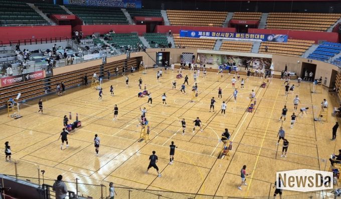 제9회 경산시장기 배드민턴대회 개최!