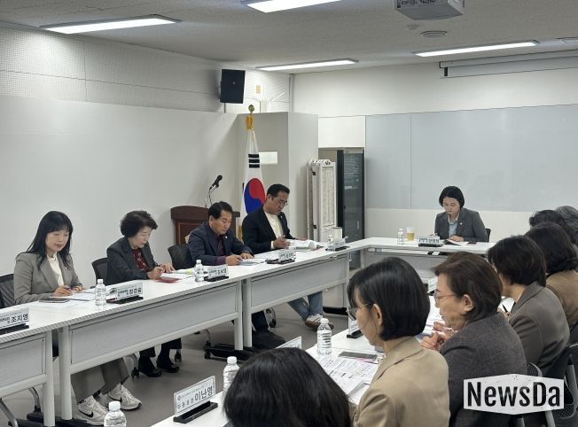 안양시의회 보사환경위원회 집행기관 현안사항 간담회