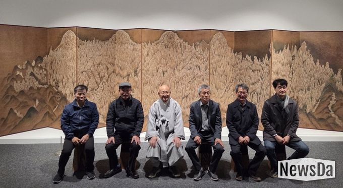 조계종 종정 성파스님, 진주전통공예비엔날레 방문