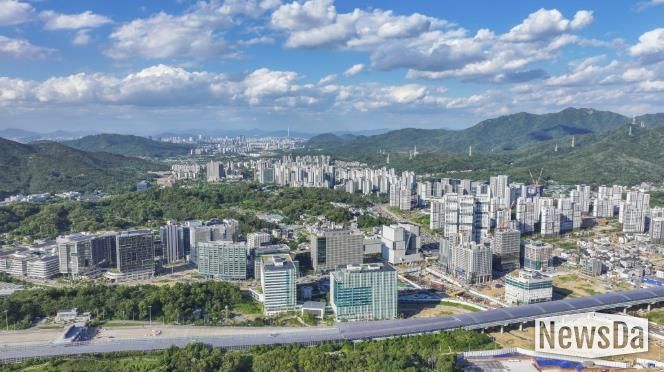 과천지식정보타운 모습