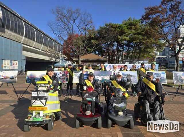 (사)한국교통장애인협회 동두천시지회, 교통사고 줄이기 캠페인 전개