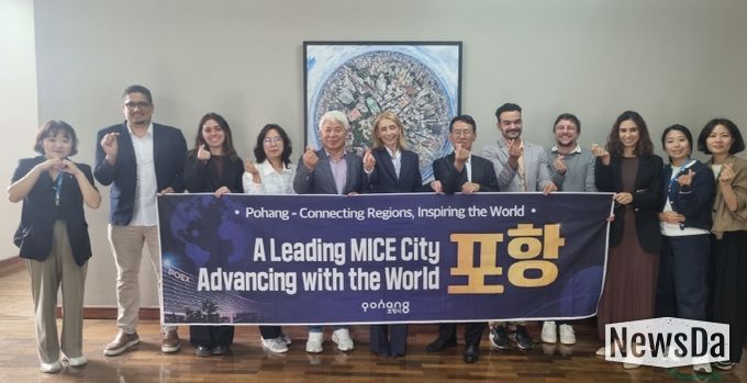 지난 12일부터 13일까지 브라질 경제 중심도시 상파울루를 찾아 포항 MICE 산업의 글로벌 경쟁력 강화를 위한 협력 논의를 이어갔다.