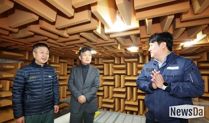 박종효 남동구청장,‘㈜엔에스브이’ 기업 현장 방문