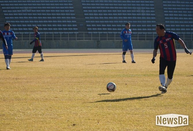 지난 15일 나주시종합스포츠파크에서 나주시장기 읍면동 축구대회가 열렸다.