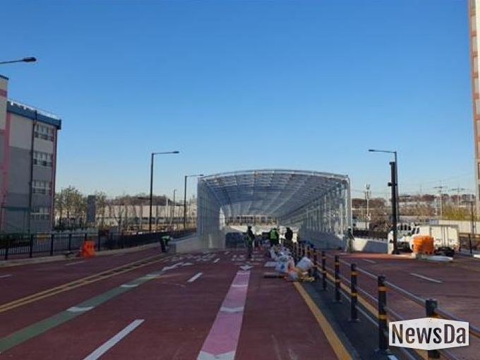 삼성당취락~능곡삼거리(중로1-99호선) 삼성지하차도 도로확장공사(2022년 준공)