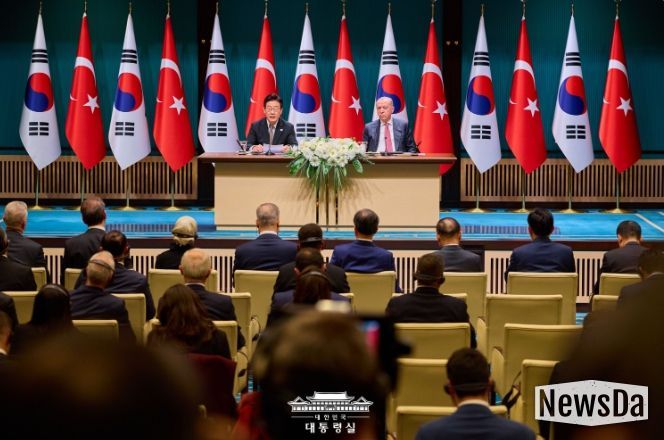 한·튀르키예 MOU 서명식 및 공동언론발표(대통령실)