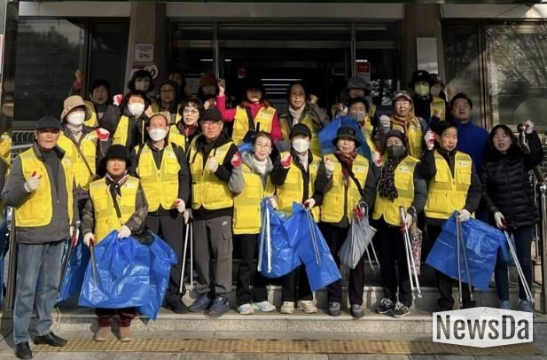 수원시 팔달구 행궁동, 주민과 함께 동계 대비 환경정비 실시