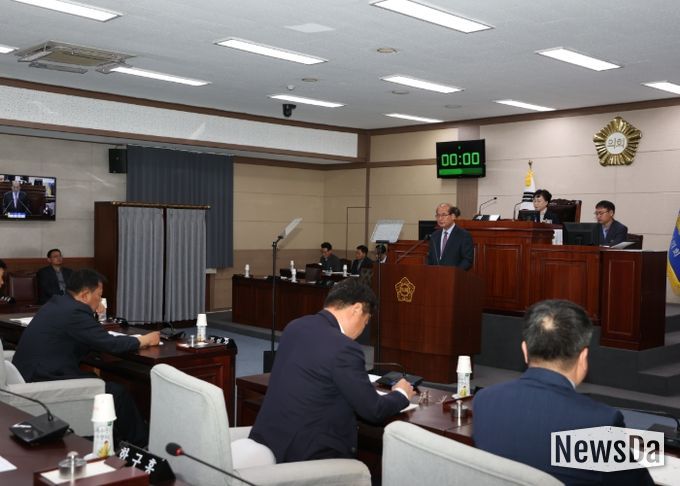 제236회 상주시의회 정례회 시정연설