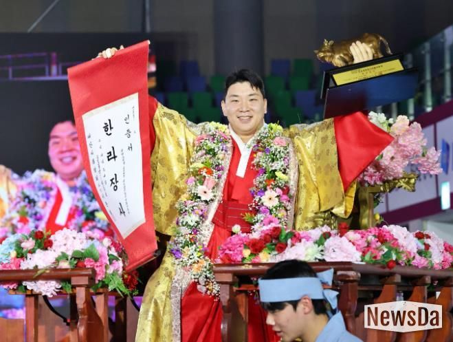 울주군청 해뜨미씨름단, 의성천하장사씨름대축제 김무호 한라장사 등극