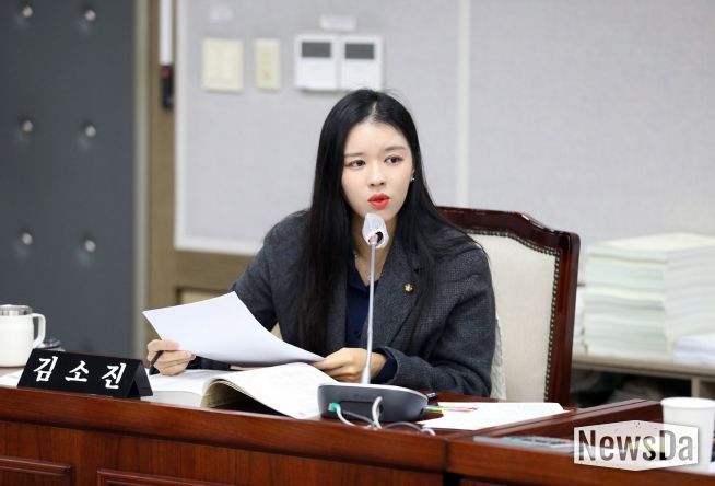 김소진 의원(국민의힘, 율천·서둔·구운·입북동)