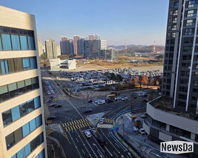 가람교차로 전경사진