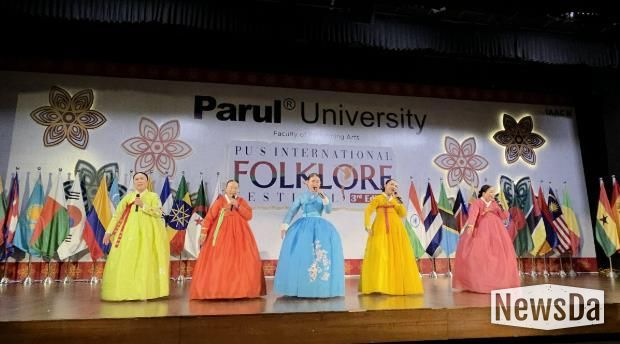 음성군 금빛국악예술단, 인도 세계 민속축제서 ‘우리의 소리’ 알려