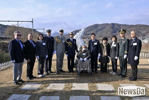 양평군수, 김봉오 참전용사,유경열 여사, 주한프랑스대사관 국방무관, 국가보훈지청장 등 주요내빈