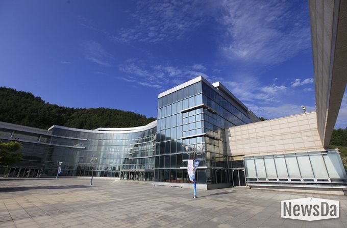 목포시민문화체육센터 전경