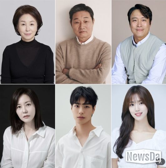 사진 제공: 김미숙(리마커블엔터테인먼트), 주진모(HB엔터테인먼트), 최대철(KBS), 조미령(본인), 김선빈(골드문), 윤서아(9아토엔터테인먼트)