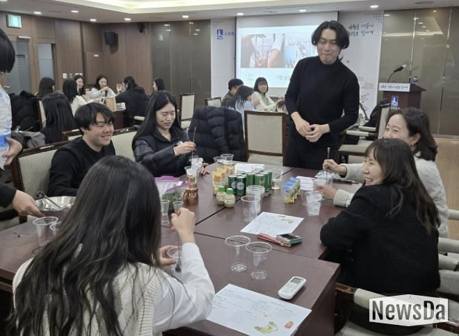 수원시 장안구, ‘장안인 힐링감성교실 12월편 무알코올 칵테일 클래스’ 진행