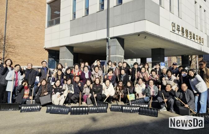수원시 장안구 연무동, 통장협의회와 함께 겨울철 제설 준비 상황 점검