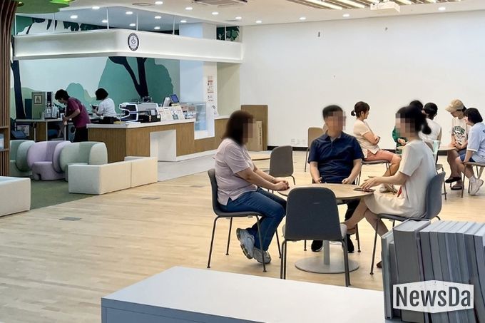 신곡1동 주민센터 카페