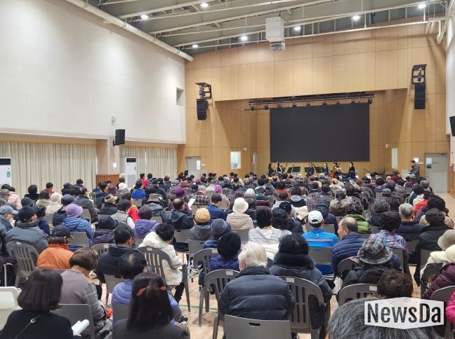 하남시미사노인복지관, 지역사회 연계 문화공연