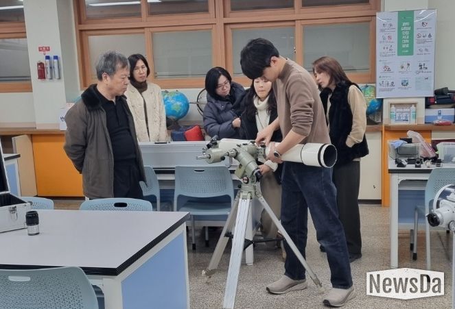찾아가는 천체관측 멘토링 프로그램 운영
