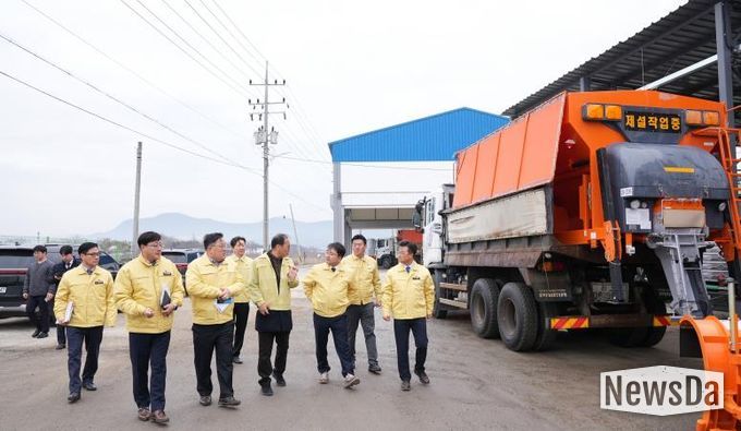 안성시, 여름철(호우) 우수기관에 이어 겨울철 대설 대응 강화