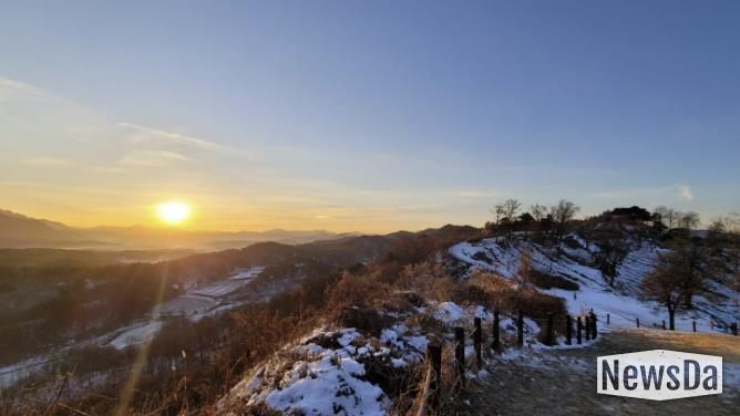 삼년산성 해맞이 행사 장소