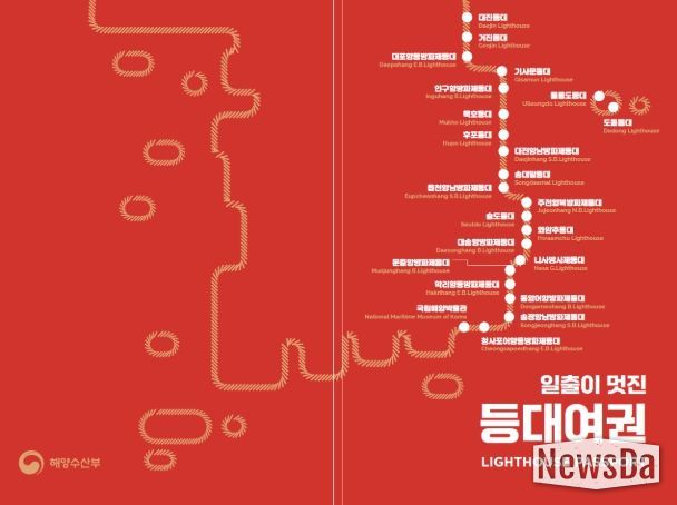 일출이 멋진 등대여권 표지