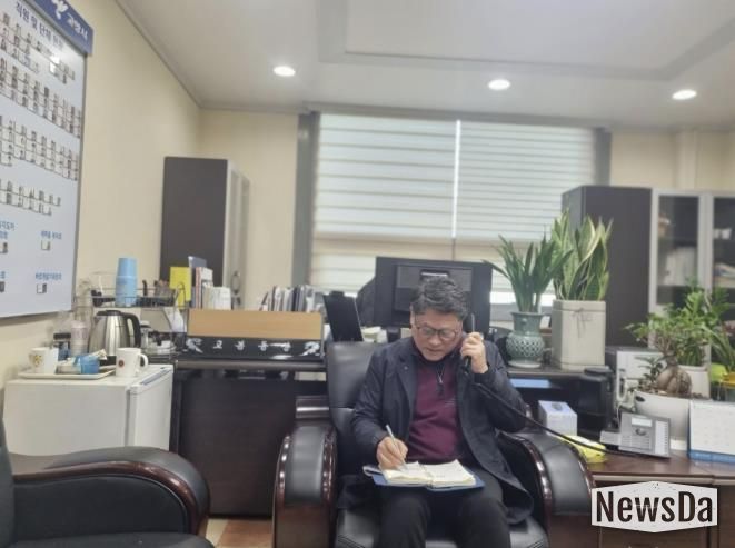 고양시 고봉동, 새해맞이 독거어르신 안부 확인