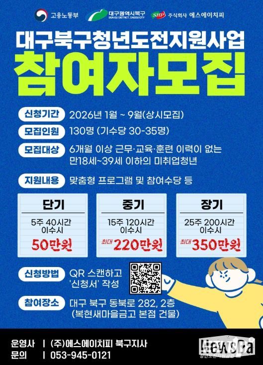 「2026년 청년도전지원사업」 참여자 모집