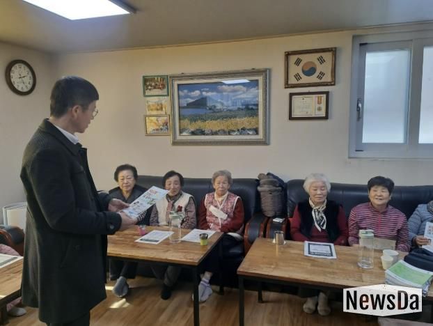 수원시 권선구 세류1동 ‘건강로드’, 겨울 경로당으로 직접 찾아갑니다
