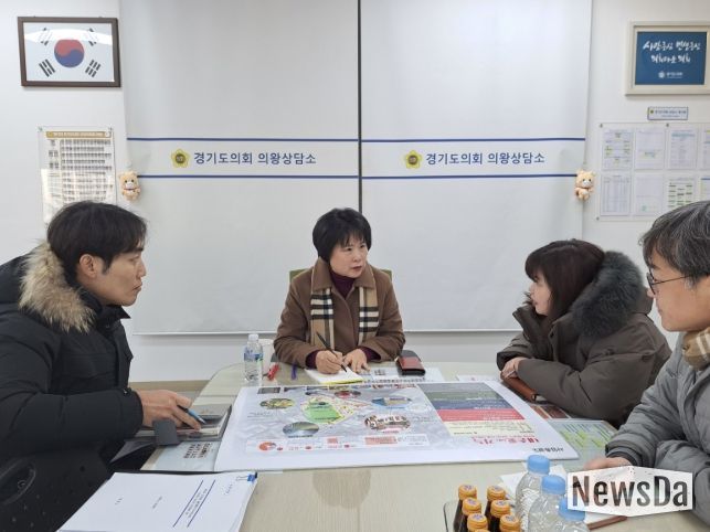 서성란 의원, 의왕 내손동 도시재생사업 점검 … “현장 체감이 성패”