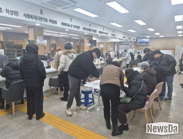 동두천시 불현동, 연초 ‘맞춤형 복지 서비스’ 집중 접수