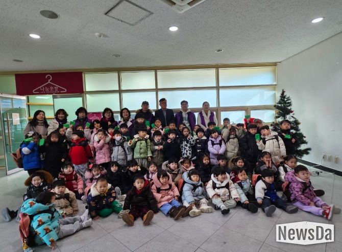 공립 리첼아이 어린이집, 옥정1동 지역사회보장협의체 나눔옷장 현장체험 및 옷 기부