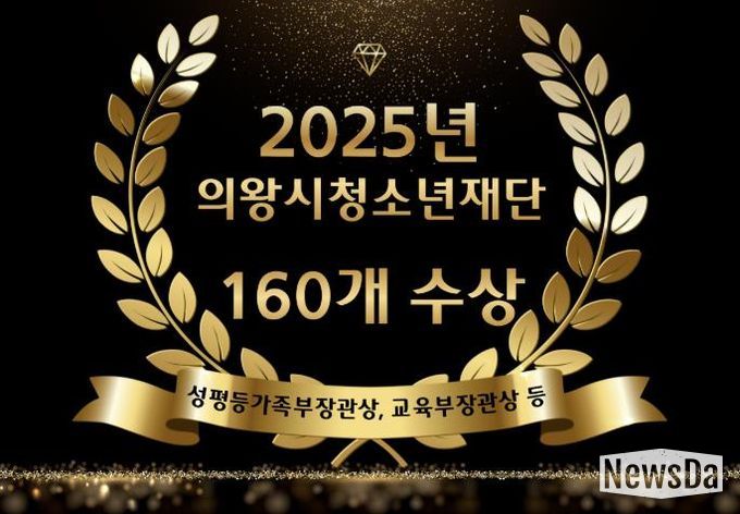 의왕시청소년재단, 2025년 수상 160건...청소년 정책 성과 입증