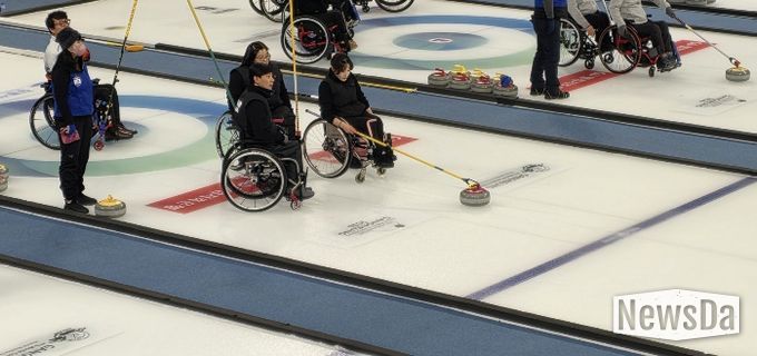 대전장애인선수단 전국장애인동계체전 종합 10위