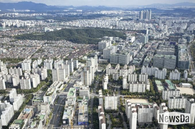 일산신도시 전경