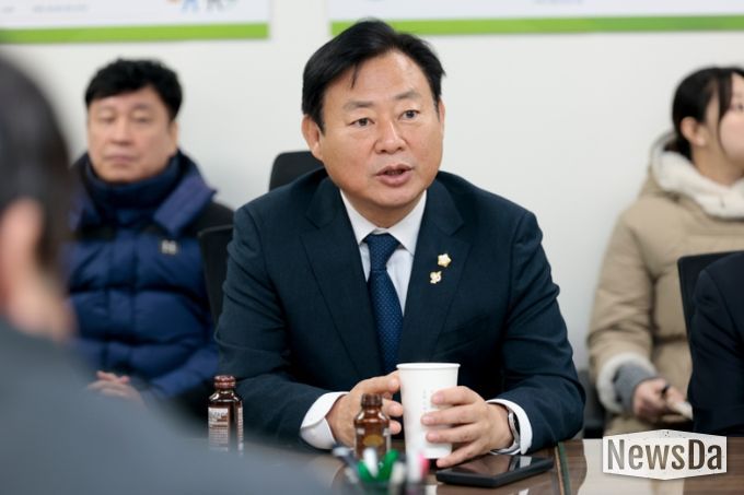 구리농수산물시장 중도매법인조합연합회와 간담회