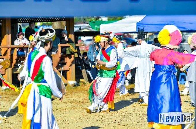 2025년 함안화천농악 공개행사 발표회 공연